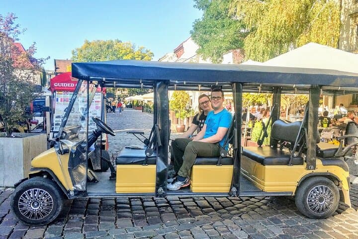 Krakow: Jewish Quarter and Ghetto Sightseeing Golf Cart Tour