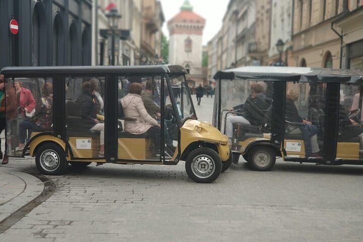 Krakow: Old Town, Jewish Kazimierz and Ghetto Sightseeing by Electric Golf Cart