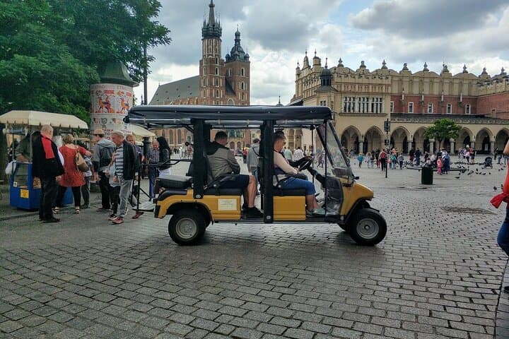 Krakow: Old Town, Jewish Kazimierz and Ghetto Sightseeing by Electric Golf Cart