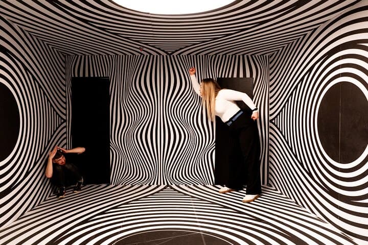 Museum of Illusions Crooked House in Sopot
