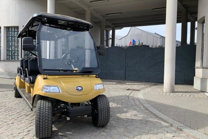 Jewish Heritage Group Tour by Golf Cart with Audio Guide in Krakow