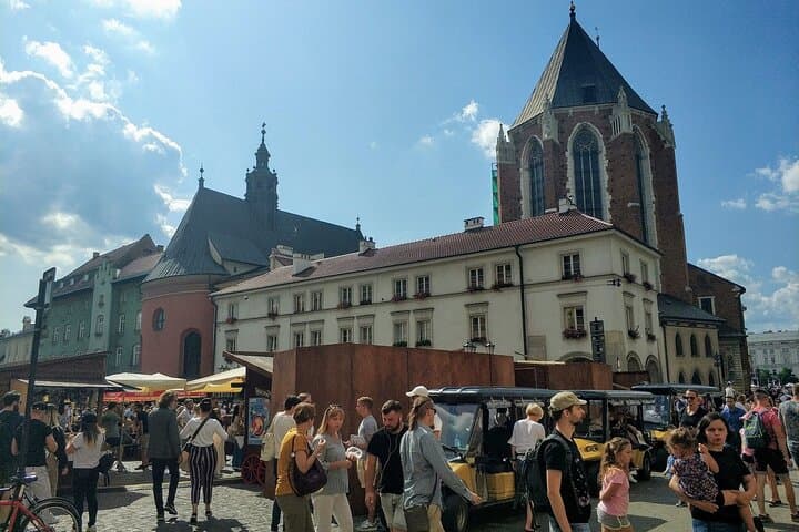 Krakow: Old Town, Jewish Kazimierz and Ghetto Sightseeing by Electric Golf Cart