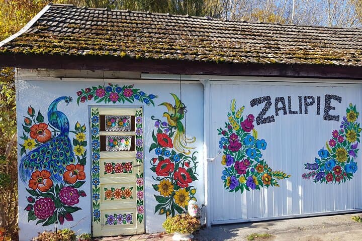 ZALIPIE - painted village, unique PRIVATE tour from Krakow