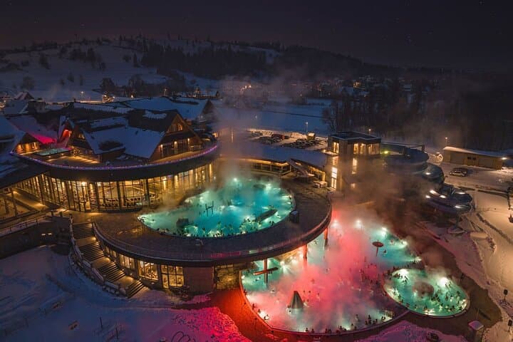 Zakopane Thermal Baths Transfer & Ticket Options from Krakow