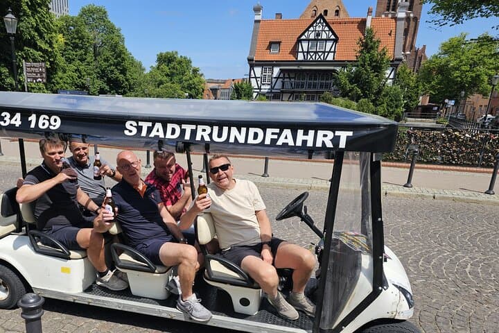 Gdansk Unlimited Beer Tour by GolfBuggy & Highlights & LiveGuided