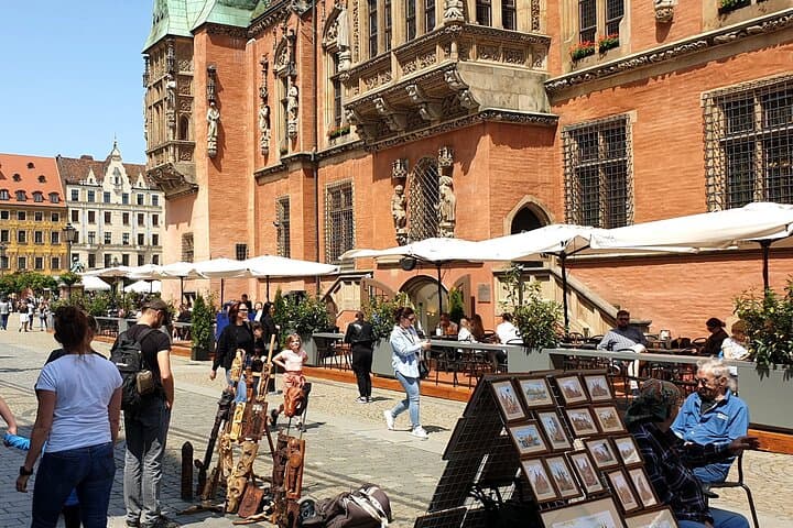 Breslau Wroclaw Marktplatz