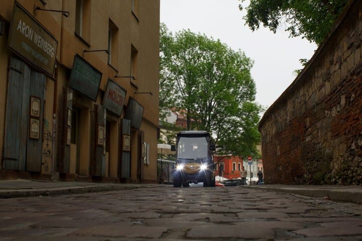 Jewish Heritage Group Tour by Golf Cart with Audio Guide in Krakow