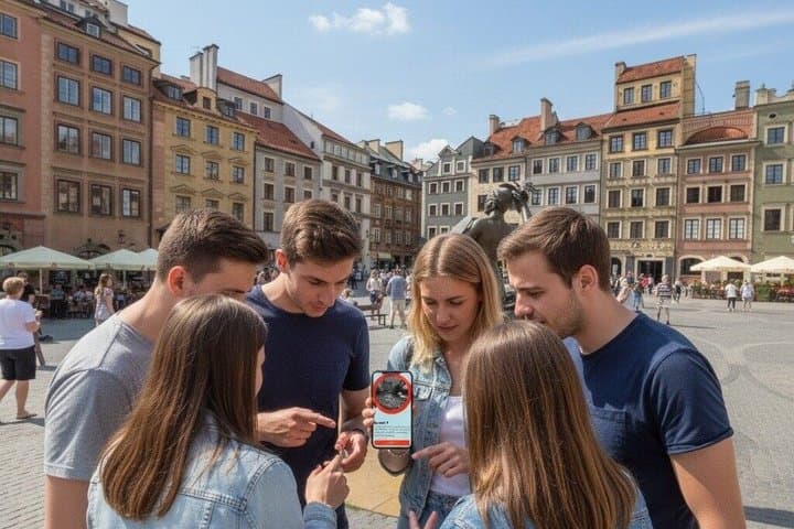 Self-Guided Secrets of Warsaw Exploration Game Tour