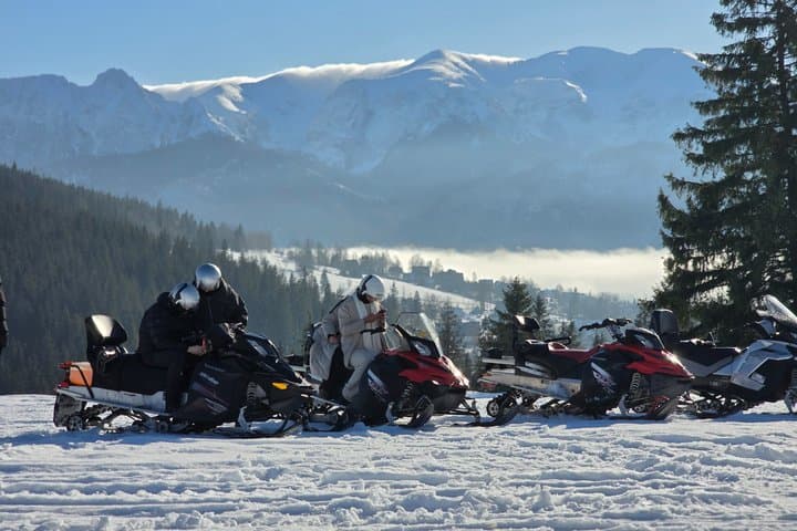 Tatra Mountains Snowmobile or Quad Adventure from Zakopane