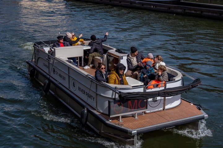 Cruises on the Motlawa River by Comfortable Catamaran