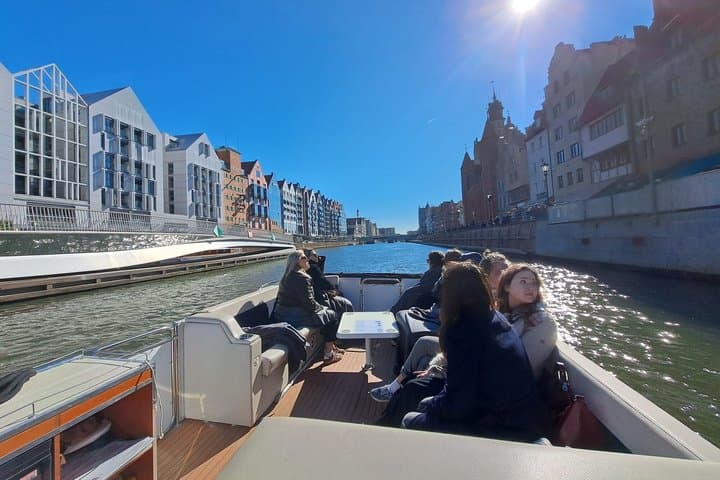 Cruises on the Motlawa River by Comfortable Catamaran