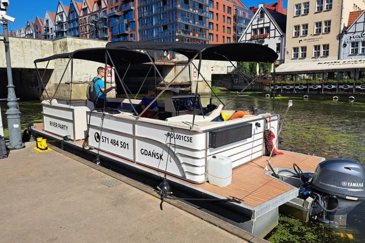 Cruises on the Motlawa River by Comfortable Catamaran