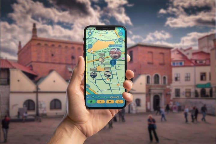 Krakow Jewish Metamorphosis Tour GPS App Walking Tour Mobile Game