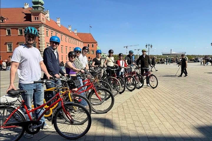 Krakow Bike Tour: Old Town & Kazimierz Guided(2h or 4h) New Bikes