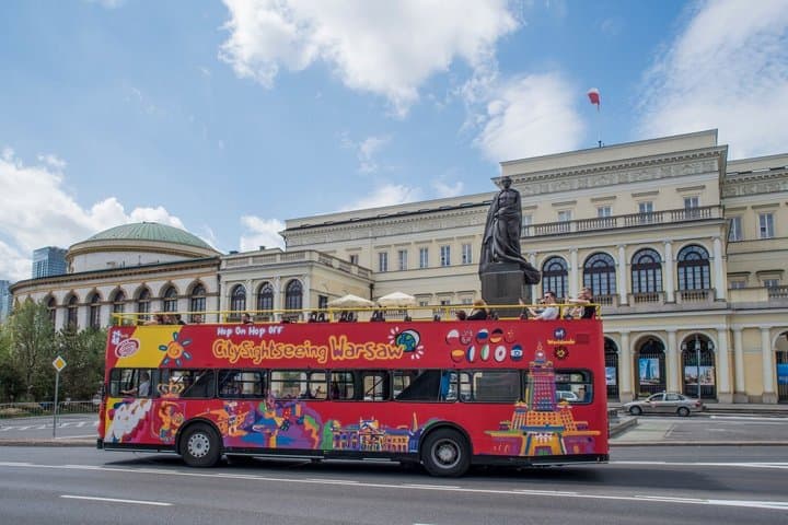 City Sightseeing Warsaw Hop-On Hop-Off Bus Tour