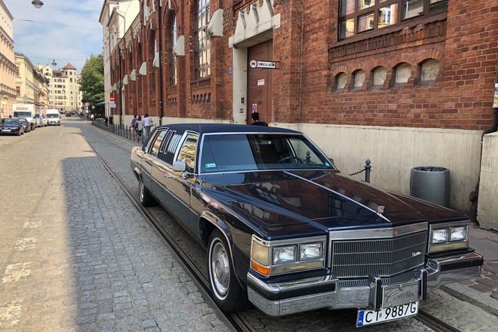 Krakow Private Tour in a Classic 1984 Cadillac 7 Meter Limo