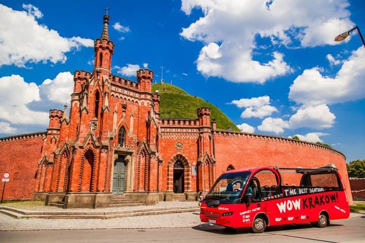 Krakow City Sightseeing Hop-On Hop-Off Bus with Audio Guide - 24h