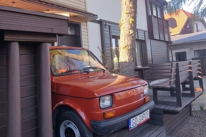 Self Drive Tour in a Vintage Fiat 126p Maluch through Gdansk