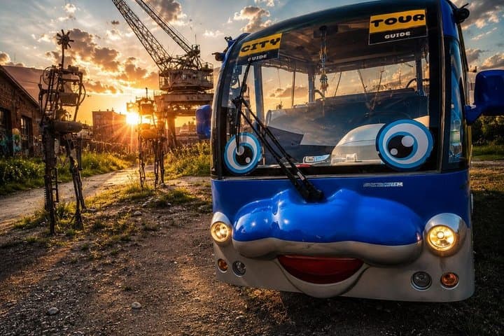Gdansk City Tour Sightseeing by Golf Cart Shared or Private