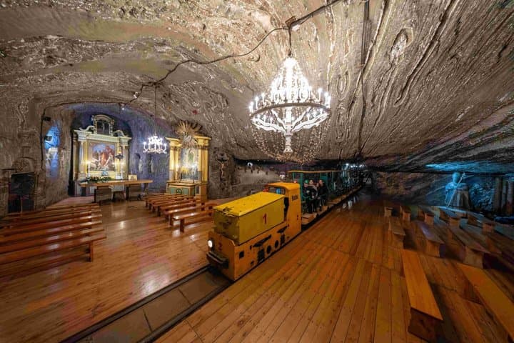 Bochnia Salt Mine Audio Guide Tour with Private Transfers