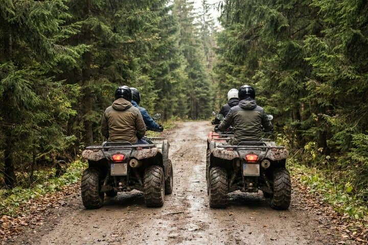 From Krakow: Zakopane Area ATV Quad Adventure & Hot Springs Tour
