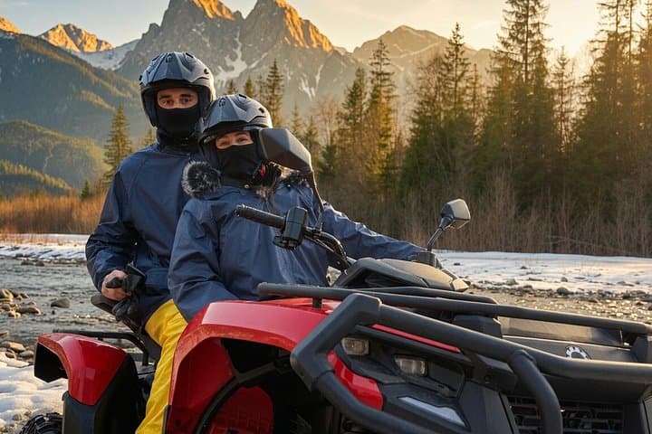 From Krakow: Zakopane ATV Adventure & Thermal Pools Relaxation