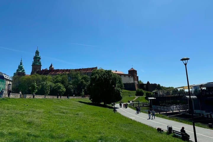 Warsaw Wieliczka Salt Mine and Krakow Tour Train with Pick Up