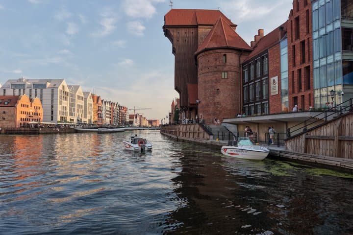 Gdańsk Scenic Cruise with Local Beer from Brovarnia Brewery