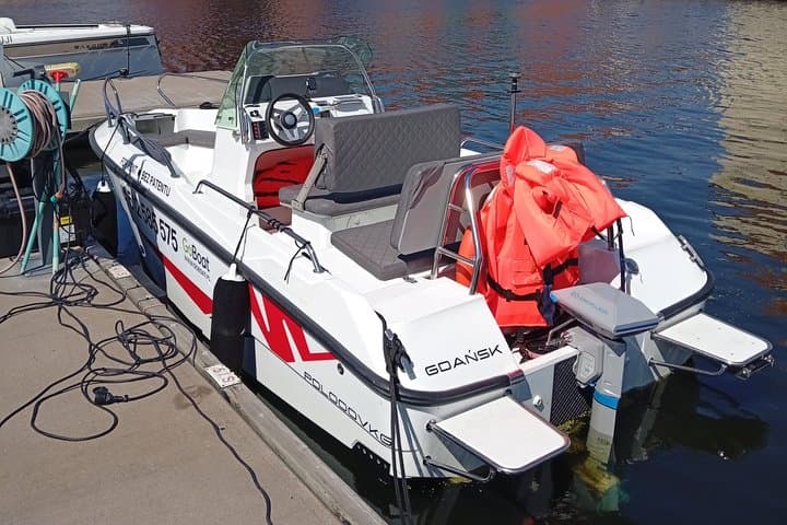 Gdansk Private Electric Boat Rental No License Needed