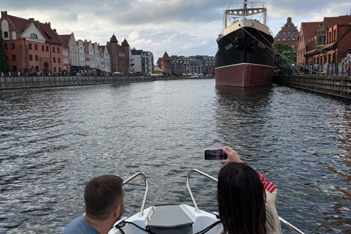 Gdansk Private Electric Boat Rental No License Needed