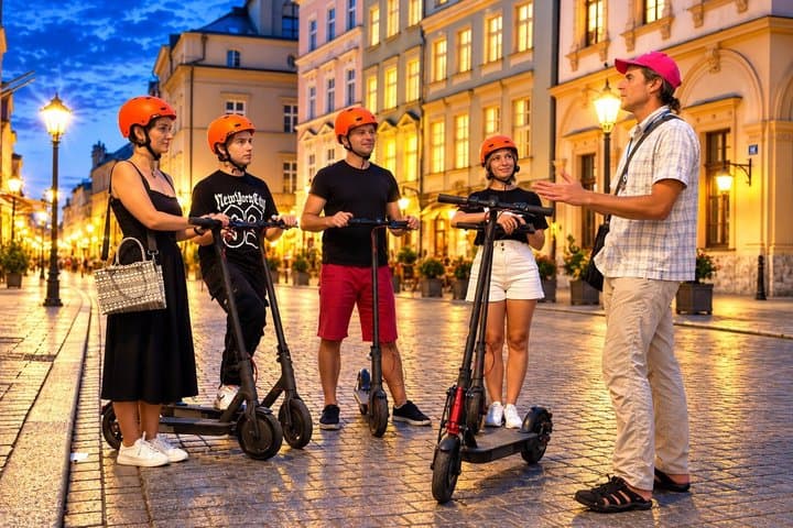 Warsaw Highlights: Old Town Guided E-scooter Tour (1.5h or 3.5h)