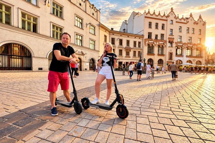 Electric Scooter Rental - Explore Krakow at Your Own Pace