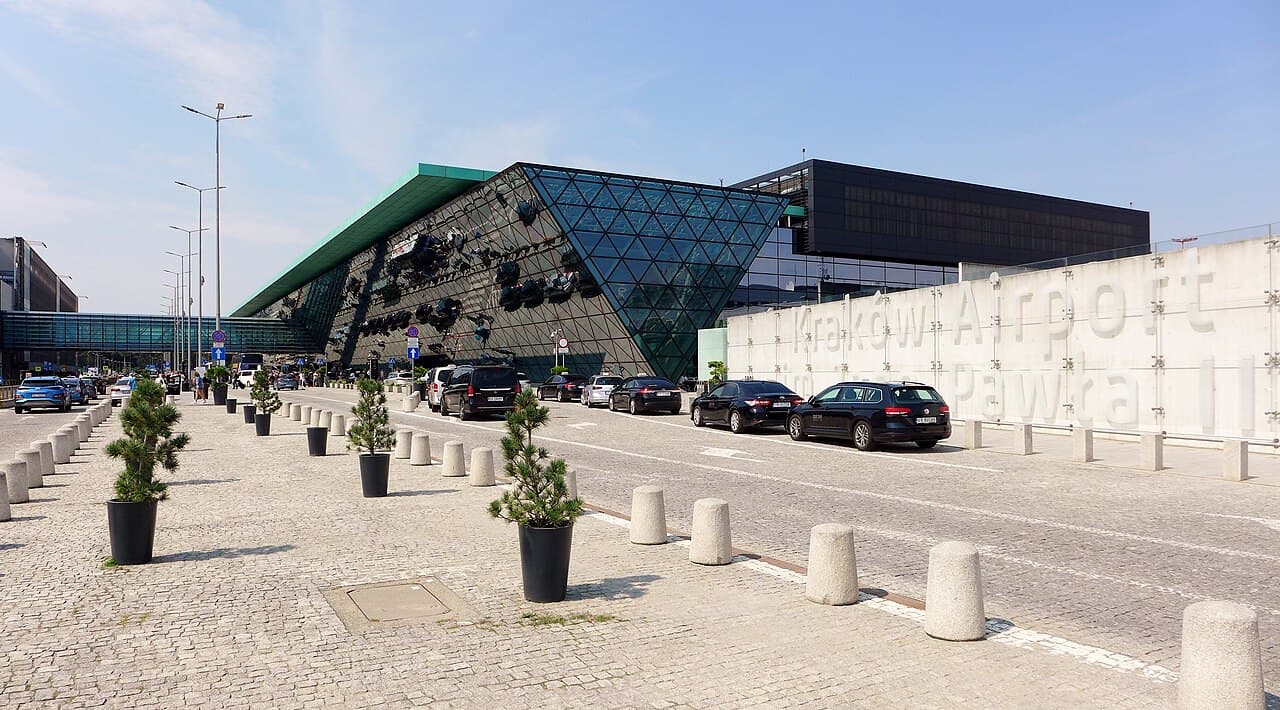 Kraków Airport Balice (KRK) terminal