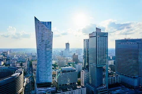 Private Transfer from Krakow to Warsaw with 2h of Sightseeing