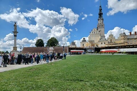 Pilgrims in Czestochowa