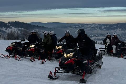 Snowmobile & Quad Adventure with Bonfire from Krakow