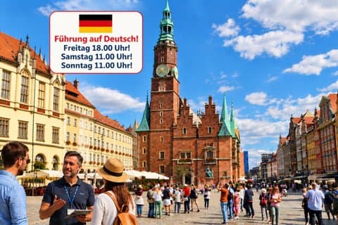 Wroclaw in a Nutshell classic City Walk with local Guide (GERMAN)