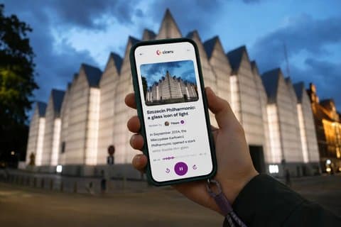 Szczecin Self Guided Walking Tour Rebuilt with Audio and Quiz