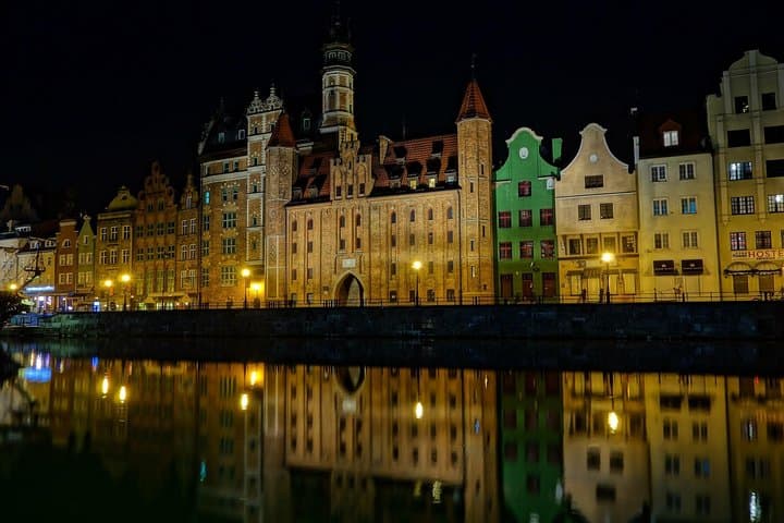 Gdansk by night
