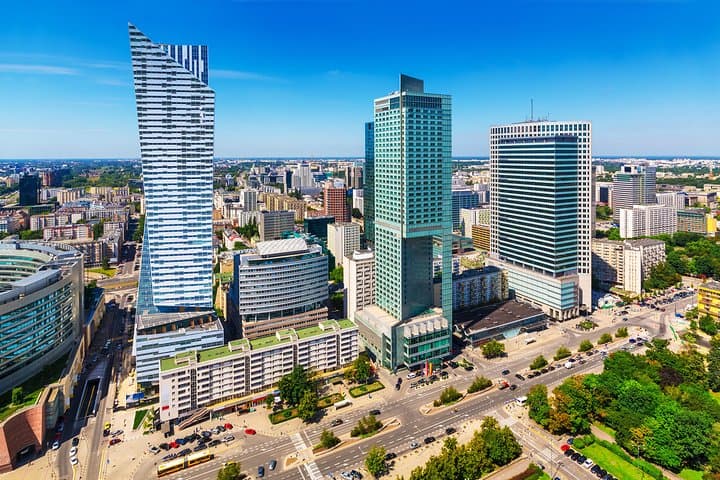 Private Warsaw City Tour with social-distance bus