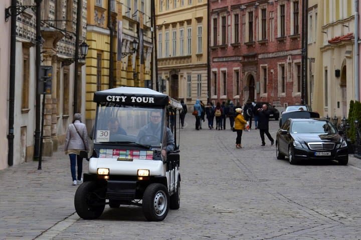Krakow: Private Guided City Tour by Electric Car