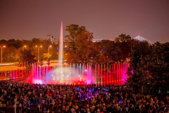 Multimedia Fountain Park, from Warsaw Tourist Organization archive