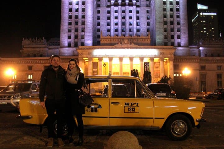 Warsaw Evening Private Tour by Retro Fiat
