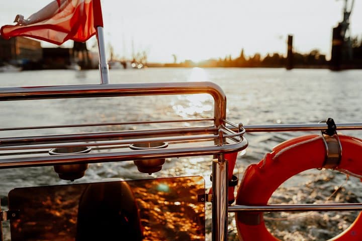 Magic Sunset Cruise to the Shipyard