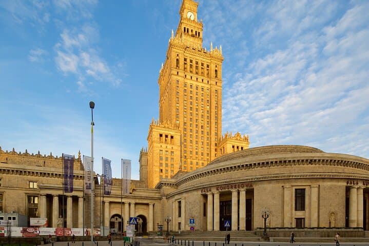 Palace of Culture & Science + Polish Vodka Museum: SMALL GROUP /inc. Pick-up/