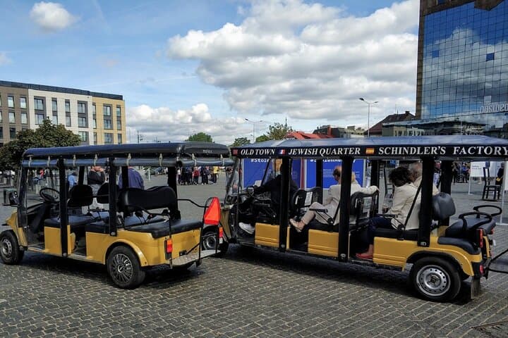 Golf Cart Group Tour via Old Town, Jewish Kazimierz and Ghetto