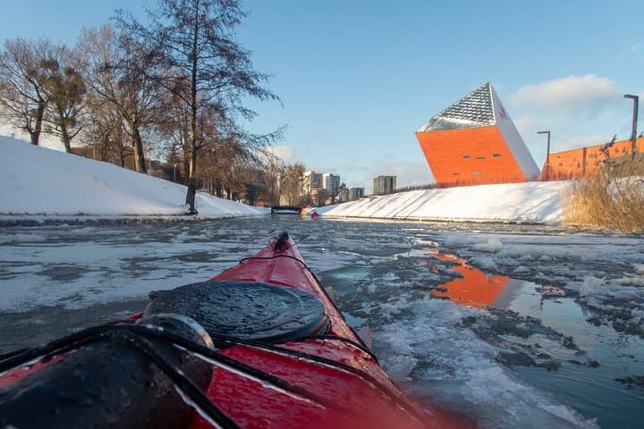 Winter Kayak Tour in Gdansk