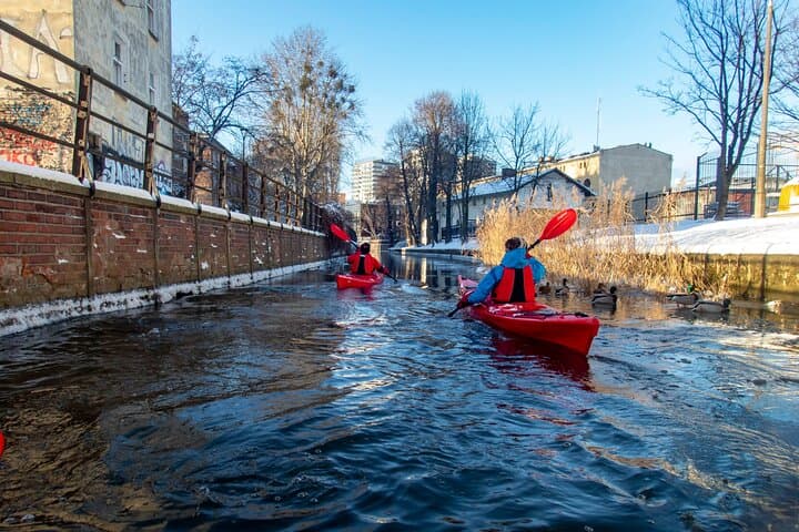 Winter Kayak Tour in Gdansk