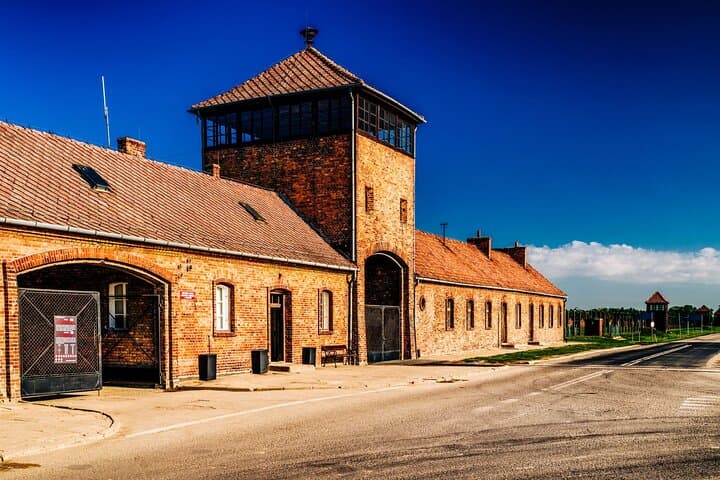Gate of death in Birkenau
