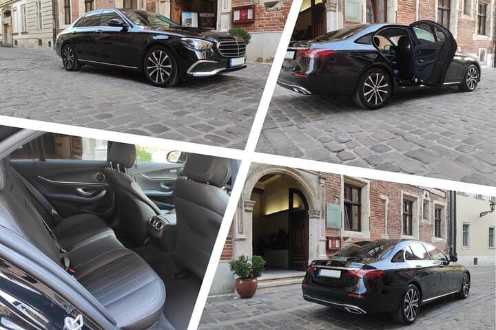 Mercedes-Benz E-Class (up to 3 passengers)